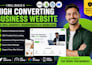 design high converting business website on shopify web wix web wordpress webflow